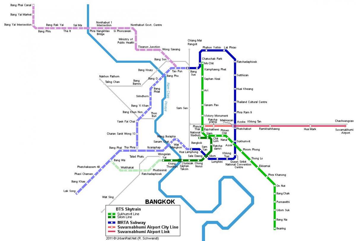 subway ramani bangkok thailand