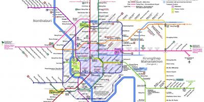 Bangkok subway ramani 2016