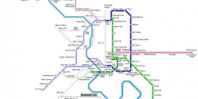 Subway ramani bangkok thailand
